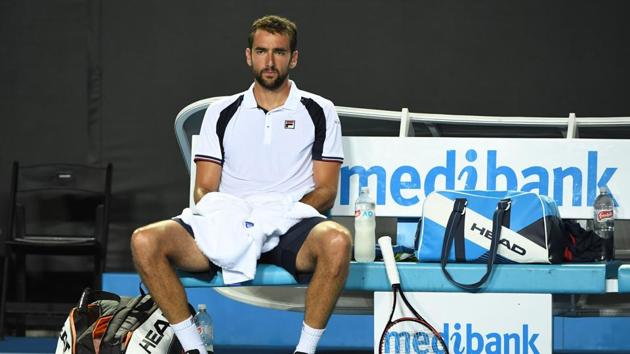 Marin Cilic, the US Open champion, was a major casualty on day 3 as he lost in four sets to Dan Evans (AFP)