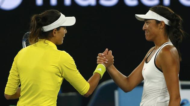 Muguruza, the French Open champion, will face Latvian 32nd seed Anastasija Sevastova, who beat Kristina Kucova (REUTERS)