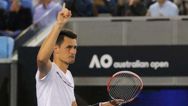 Australia’s hopes rested on Bernard Tomic as he overcame Victor Estrella Burgos of the Dominican Republic in a hard-fought encounter 7-5 7-6 (7-4) 4-6 7-6 (7-5) (REUTERS)