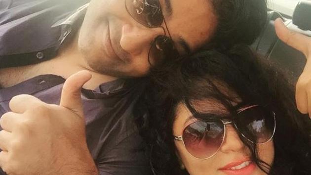 Kavita Kaushik and Ronnit Biswas have been dating for a few months now.(Instagram)