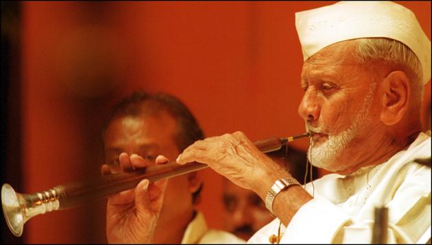 Shehnai maestro Bismillah Khan (1916-2006)(Kaushik Ramaswamy / HT Photo)