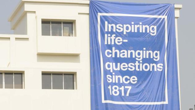 The ‘infrastructure and ambience’ of Presidency College encourages students to cultivate the art of transformative thinking. (Samir Jana/HT PHOTO) The ‘infrastructure and ambience’ of Presidency College encourages students to cultivate the art of transformative thinking. (Samir Jana/HT PHOTO)