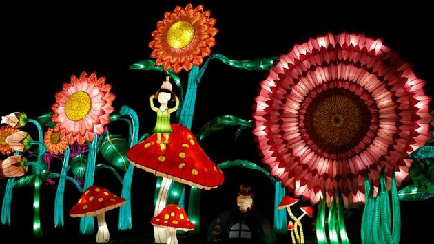 A light display is illuminated during the The Magical Lantern Festival marking the Chinese new year at Chiswick House in London, Britain January 18, 2017. (Neil Hall / REUTERS) A light display is illuminated during the The Magical Lantern Festival marking the Chinese new year at Chiswick House in London, Britain January 18, 2017. (Neil Hall / REUTERS)