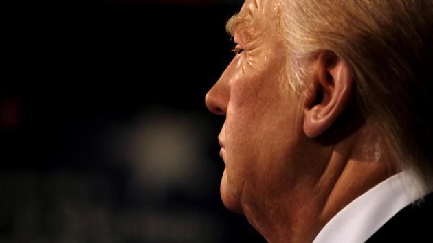 The new wax figure of President-elect Donald Trump was unveiled at Madame Tussauds in Washington on Wednesday. With his left hand on a Bible used by Abraham Lincoln, Donald Trump will be sworn in as the 45th US president around noon (1700 GMT) on Friday and give an address at the west front of the US Capitol before leading a parade to the White House. (James Lawler Duggan / REUTERS) The new wax figure of President-elect Donald Trump was unveiled at Madame Tussauds in Washington on Wednesday. With his left hand on a Bible used by Abraham Lincoln, Donald Trump will be sworn in as the 45th US president around noon (1700 GMT) on Friday and give an address at the west front of the US Capitol before leading a parade to the White House. (James Lawler Duggan / REUTERS)