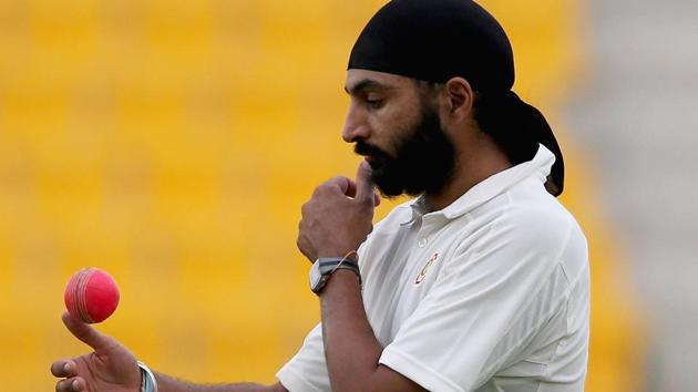 Australia’s new spin-bowling coach, England’s Monty Panesar, has very high hopes from batsman Matt Renshaw in the upcoming four-match Test series against Virat Kohli’s India in February.(Getty Images)