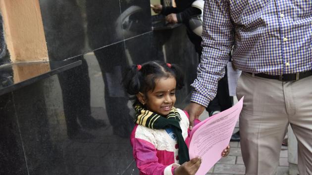 The Delhi High Court on Thursday refused to entertain an NGO’s plea seeking transfer of hearing related to the nursery admission case from a single judge to a larger bench. (Saumya Khandelwal/ HT file) The Delhi High Court on Thursday refused to entertain an NGO’s plea seeking transfer of hearing related to the nursery admission case from a single judge to a larger bench. (Saumya Khandelwal/ HT file)