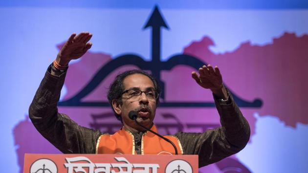 Shiv Sena chief Uddhav Thackeray says talks of alliance with the BJP for BMC polls have not reached him as yet. (Satish Bate/HT File Photo)
