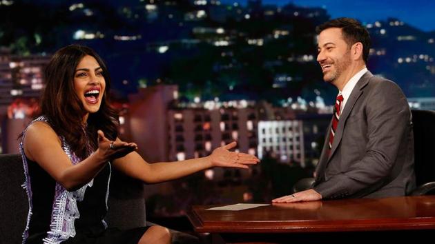 The show’s host Jimmy Kimmel on Friday shared the news on Twitter that Priyanka Chopra was among the attendees on the show. The show’s host Jimmy Kimmel on Friday shared the news on Twitter that Priyanka Chopra was among the attendees on the show.
