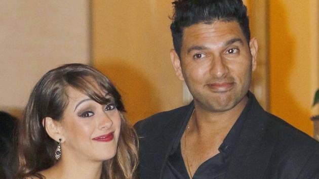 Cricketer Yuvraj Singh and actor Hazeel Keech got married on November 30, 2016. (Yogen Shah) Cricketer Yuvraj Singh and actor Hazeel Keech got married on November 30, 2016. (Yogen Shah)