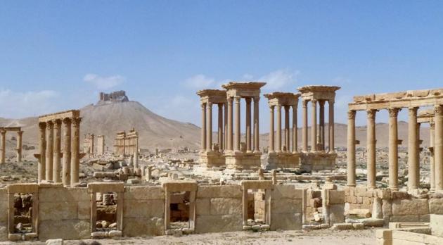 The ancient Syrian city of Palmyra, after government troops recaptured the UNESCO world heritage site from Islamic State (IS) group jihadists.(AFP File Photo) The ancient Syrian city of Palmyra, after government troops recaptured the UNESCO world heritage site from Islamic State (IS) group jihadists.(AFP File Photo)