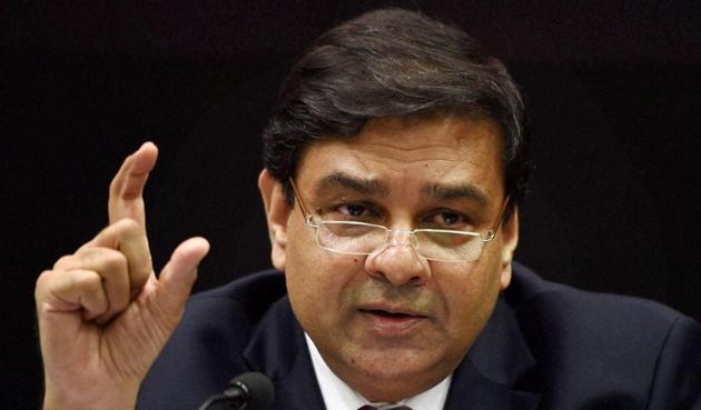 File photo of RBI Governor Urjit Patel addressing a press conference in Mumbai recently.(PTI) File photo of RBI Governor Urjit Patel addressing a press conference in Mumbai recently.(PTI)