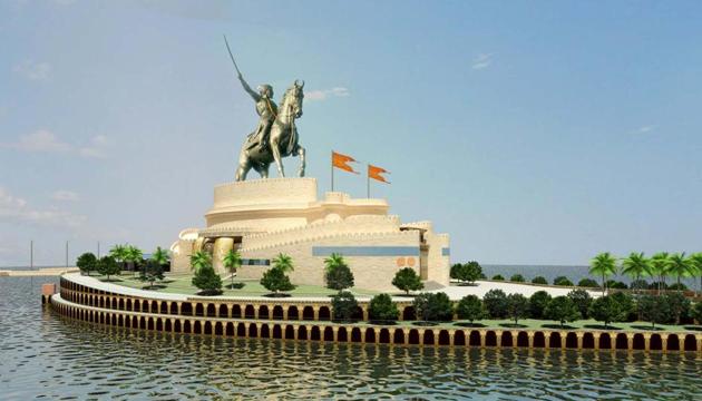 The mid-sea Chhatrapati Shivaji memorial involves building the world’s tallest statue, surpassing the height of New York’s Statue of Liberty and the Statue of Unity in Gujarat.