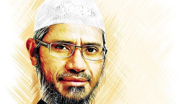 Naik has been out of the country after reports emerged that his sermons influenced a few of the Bangladeshi attackers, who targeted an eatery in Dhaka on July 1.(HT) Naik has been out of the country after reports emerged that his sermons influenced a few of the Bangladeshi attackers, who targeted an eatery in Dhaka on July 1.(HT)