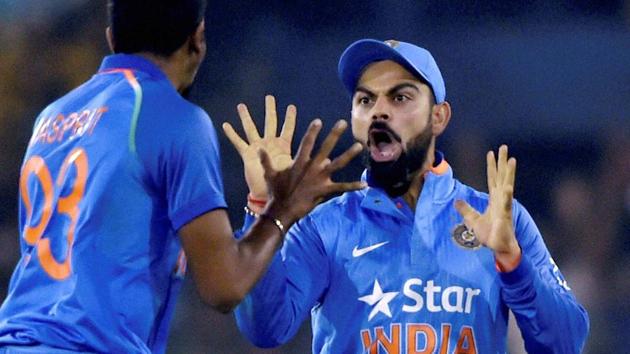 Virat Kohli had clean sweeps in both the ODI series he had stood in for MS Dhoni, winning 5-0 in Zimbabwe in 2013 and 5-0 against Sri Lanka at home next year. (PTI) Virat Kohli had clean sweeps in both the ODI series he had stood in for MS Dhoni, winning 5-0 in Zimbabwe in 2013 and 5-0 against Sri Lanka at home next year. (PTI)