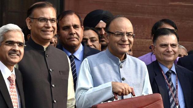 Union finance minister Arun Jaitley will present the General Budget on February 1.(HT File Photo)