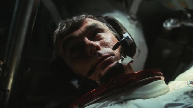 Astronaut Gene Cernan is pictured in the Command Module during the outbound trip from the moon during the Apollo 17 mission in this December 1972 file photo. (NASA/REUTERS) Astronaut Gene Cernan is pictured in the Command Module during the outbound trip from the moon during the Apollo 17 mission in this December 1972 file photo. (NASA/REUTERS)