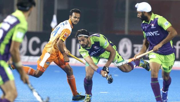 Kalinga Lancers beat Delhi Waveriders to start the Hockey India League campaign with a victory. (HIL) Kalinga Lancers beat Delhi Waveriders to start the Hockey India League campaign with a victory. (HIL)