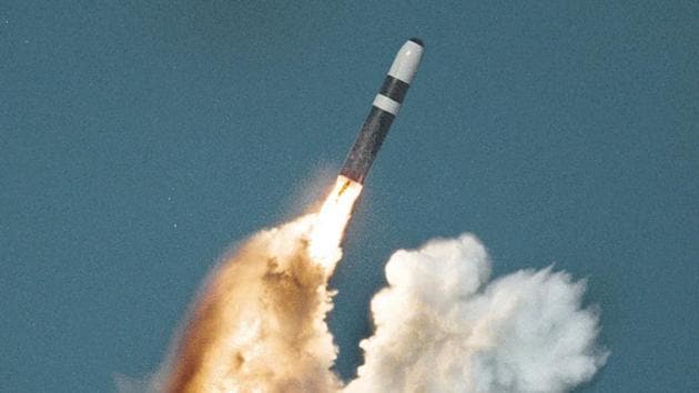A source claimed that the Trident II D5 missile failed after being launched from a British submarine off the coast of Florida in June. (Photo: Lockheed Martin) A source claimed that the Trident II D5 missile failed after being launched from a British submarine off the coast of Florida in June. (Photo: Lockheed Martin)