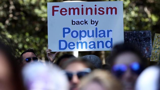 Women protestors march in a rally against US President Donald Trump following his inauguration, in Sydney on January 21. (AFP Photo) Women protestors march in a rally against US President Donald Trump following his inauguration, in Sydney on January 21. (AFP Photo)