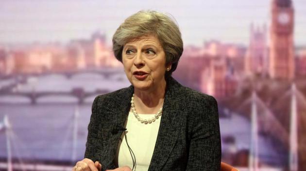 Britain's Prime Minister Theresa May speaks on the BBC's Andrew Marr Show. (Reuters Photo) Britain's Prime Minister Theresa May speaks on the BBC's Andrew Marr Show. (Reuters Photo)
