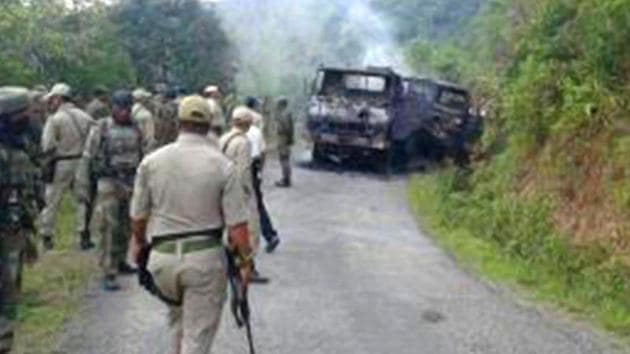 Suspected militants attacked a tourist vehicle, injuring several near the Assam-Arunachal Pradesh border on Sunday. (PTI Photo/Representative image) Suspected militants attacked a tourist vehicle, injuring several near the Assam-Arunachal Pradesh border on Sunday. (PTI Photo/Representative image)
