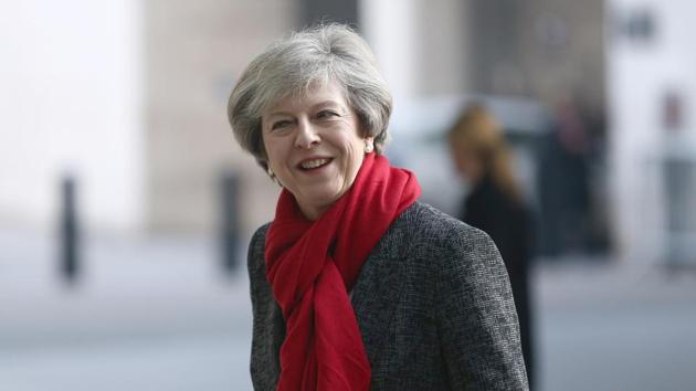 Britain's Prime Minister Theresa May arrives at the BBC's Broadcasting House in London. (Reuters Photo) Britain's Prime Minister Theresa May arrives at the BBC's Broadcasting House in London. (Reuters Photo)