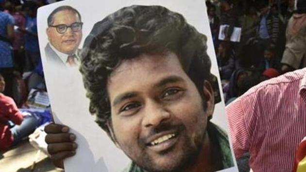 Students protest over Rohith Vemula's suicide, in New Delhi, February 23, 2016. (HT File Photo) Students protest over Rohith Vemula's suicide, in New Delhi, February 23, 2016. (HT File Photo)