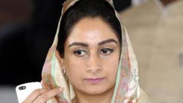 r Harsimrat Kaur Badal(HT File Photo)