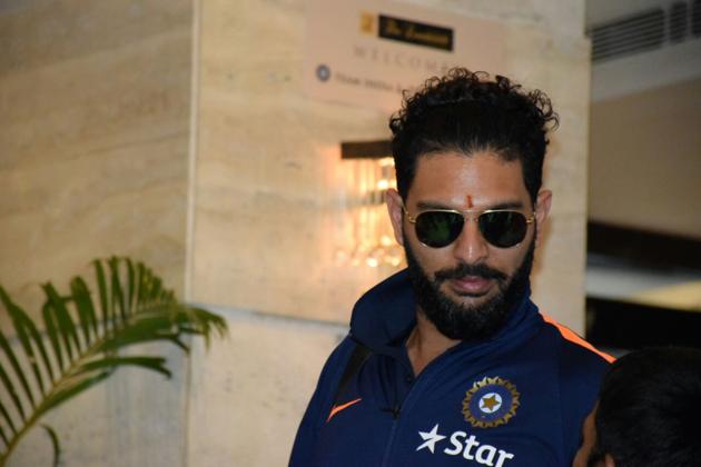 Yuvraj had a stellar ODI series and would want to continue his stellar form in the T20s. (Manoj Yadav / HT Photo)
