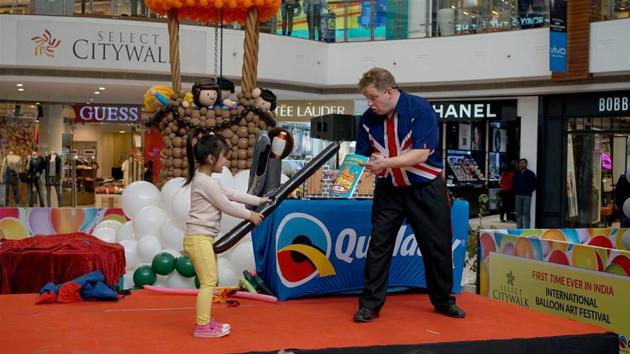 The festival was organised in partnership with Qualatex, a balloon manufacturer company known for making 100 percent eco-friendly balloons. (Select City Walk)