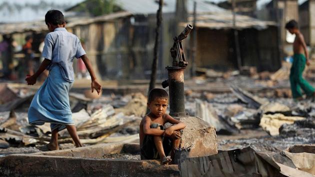 Myanmar’s deputy defence chief on Monday urged the world to give his government “time and space” to solve a crisis involving the Rohingya Muslim. (Reuters File Photo) Myanmar’s deputy defence chief on Monday urged the world to give his government “time and space” to solve a crisis involving the Rohingya Muslim. (Reuters File Photo)