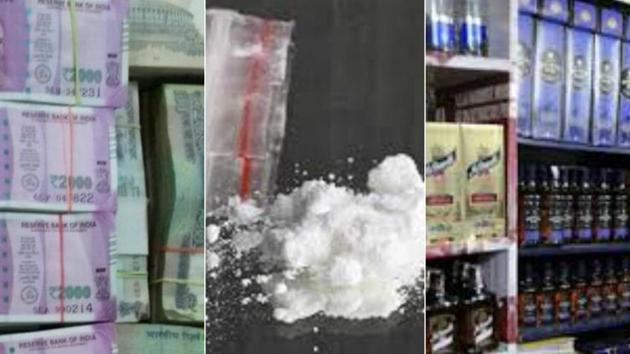 Police have recovered huge quantities of drugs, liquor, cash in poll bound Punjab. (Representaive Image) Police have recovered huge quantities of drugs, liquor, cash in poll bound Punjab. (Representaive Image)