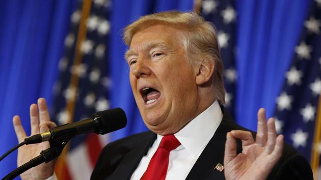 Donald Trump represents the most extreme example of this development with the deliberate use of “fake news” to mobilise support during his campaign and brazen hostility to mainstream media once in office (AP) Donald Trump represents the most extreme example of this development with the deliberate use of “fake news” to mobilise support during his campaign and brazen hostility to mainstream media once in office (AP)