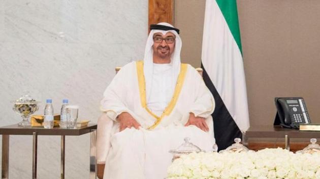 File photo of UAE’s Crown Prince Mohammed bin Zayed Al Nahyan in Abu Dhabi.(Reuters Photo)