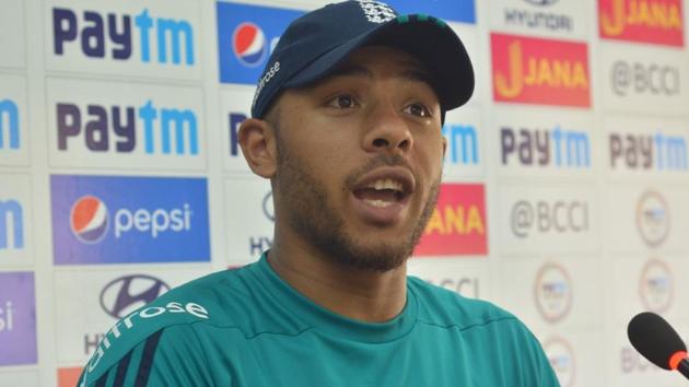 Tymal Mills plays for Sussex in the English County Championship. (HT Photo) Tymal Mills plays for Sussex in the English County Championship. (HT Photo)