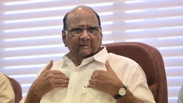 NCP chief Sharad Pawar is known as a master negotiator in political circles. (HT File Photo) NCP chief Sharad Pawar is known as a master negotiator in political circles. (HT File Photo)