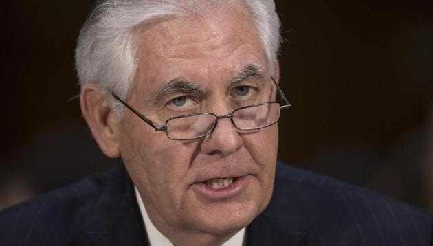 Secretary of state-designate Rex Tillerson testified on Capitol Hill in Washington at his confirmation hearing before the Senate Foreign Relations Committee. (AP File Photo) Secretary of state-designate Rex Tillerson testified on Capitol Hill in Washington at his confirmation hearing before the Senate Foreign Relations Committee. (AP File Photo)