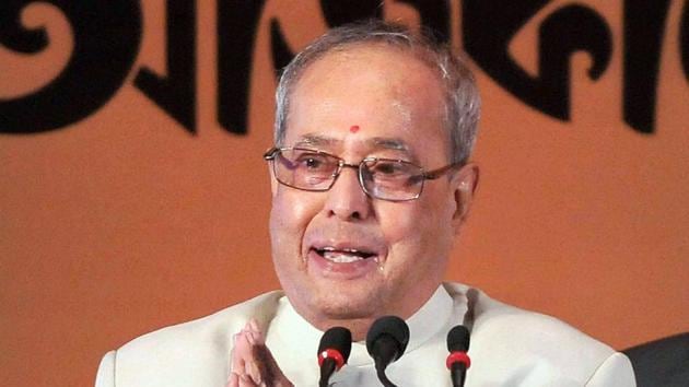 President Pranab Mukherjee addressed the nation on the eve of Republic Day on Wednesday.(PTI File Photo)