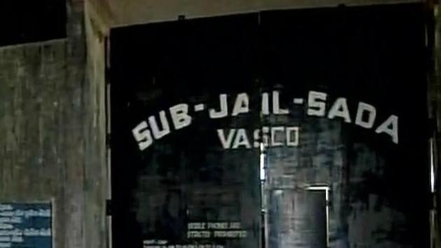 A prisoner was killed, while a jailor, two security guards and nine inmates were injured when nearly 49 prisoners at Sada sub jail in Goa took the entire prison to “hostage” and tried to flee.(ANI Photo)