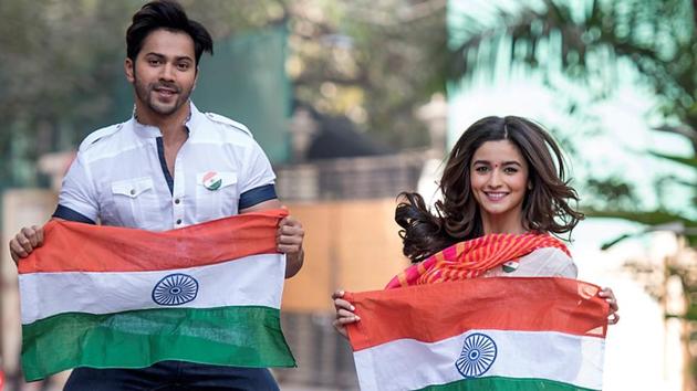 As India celebrates its 68th Republic Day in all its glory, HT catches up with two young heartthrobs of Bollywood – Alia Bhatt and Varun Dhawan – for an exclusive shoot and a quick chat. (Satish Bate/HT PHOTO)