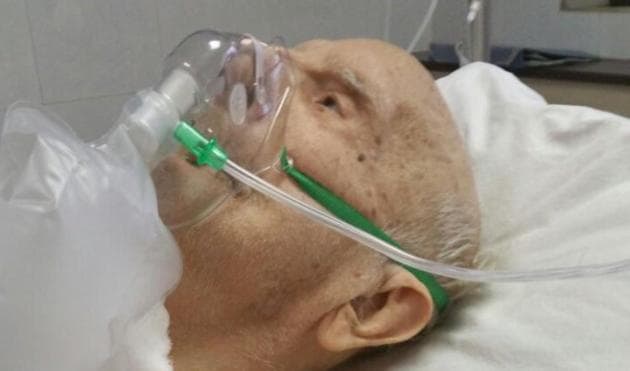 Father Federico Gussi Sopena is in critical and undergoing treatment at Holy Spirit Hospital in Andheri. (HT Photo) Father Federico Gussi Sopena is in critical and undergoing treatment at Holy Spirit Hospital in Andheri. (HT Photo)