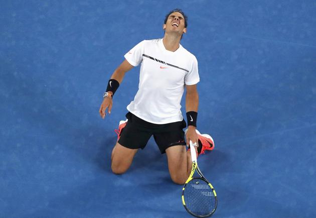 Nadal entered the semi-final of a Grand Slam for the first time after 2014. (REUTERS) 