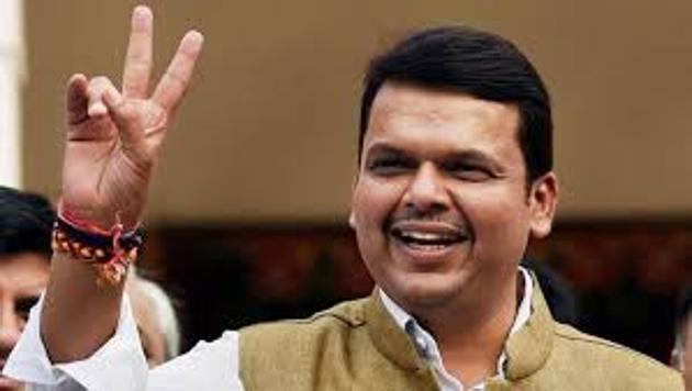 Maharashtra chief minister Devendra Fadnavis, who in the post-truth world is the chief executive officer of Mumbai, wants to trump the Sena on grounds of non-transparent and corrupt administration of the BMC in the last 20 years.(HT file photo)