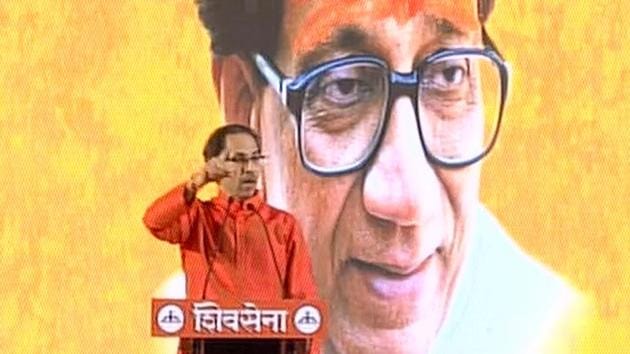 Shiv Sena chief Uddhav Thackeray ruled out alliance with the BJP for upcoming municipal corporation elections.(ANI Photo)