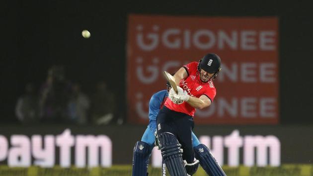 Eoin Morgan held firm and attacked the Indian bowling as England mounted a fightback. (BCCI)