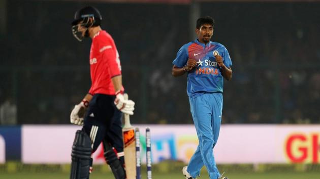 Jasprit Bumrah got the wicket of Joe Root but he overstepped as India squandered a golden chance. (BCCI)
