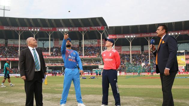 Kanpur was hosting its first-ever Twenty20 International and Virat Kohli captained the India side for the first time in this format. England won the toss and chose to field. (BCCI)