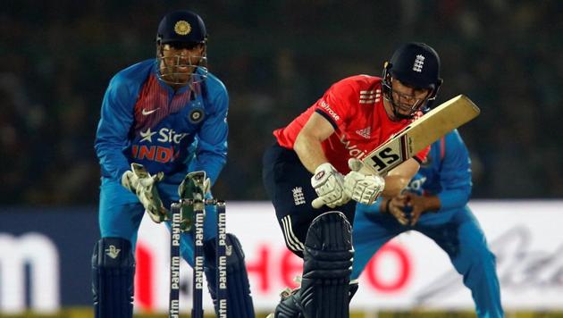 Eoin Morgan (51) was England’s top-scorer in the 1st T20I win over India in Kanpur. Get cricket score of India vs England 1st T20I here. (REUTERS) Eoin Morgan (51) was England’s top-scorer in the 1st T20I win over India in Kanpur. Get cricket score of India vs England 1st T20I here. (REUTERS)