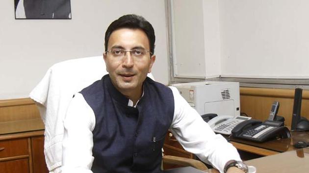 A close confidant of Congress vice-president Rahul Gandhi, Jitin Prasada is considered a well-connected Brahmin face of his party. (Vipin Kumar/Hindustan Times) A close confidant of Congress vice-president Rahul Gandhi, Jitin Prasada is considered a well-connected Brahmin face of his party. (Vipin Kumar/Hindustan Times)