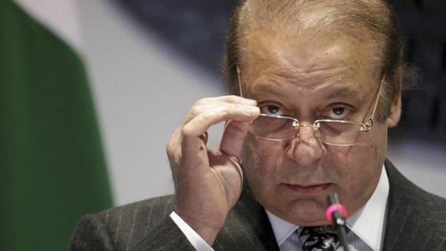 Pakistan Prime Minister Nawaz Sharif addresses journalists at a press conference. (AP File Photo) Pakistan Prime Minister Nawaz Sharif addresses journalists at a press conference. (AP File Photo)